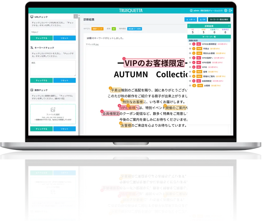 トラスクエタ レター